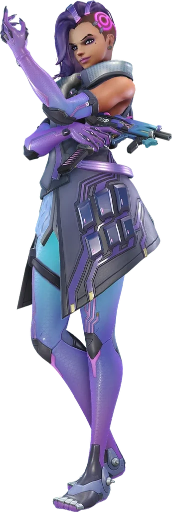 Sombra, standing